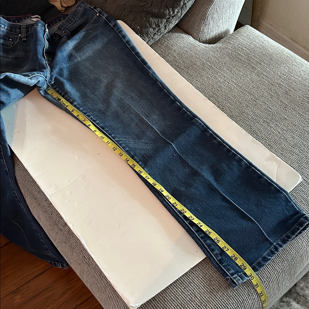 Tommy Hilfiger Low rise Bootcut Jeans classic denim size 14 - Picture 11 of 16